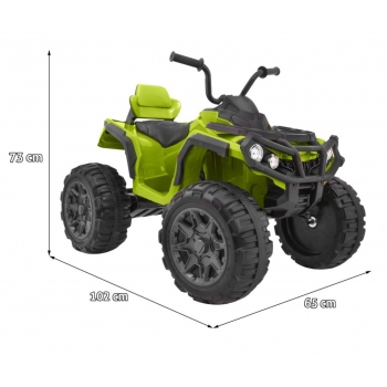 Quad ATV dla dzieci na akumulator Zielony  BDM0906